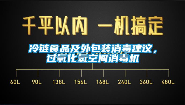 冷鏈食品及外包裝消毒建議，過氧化氫空間消毒機