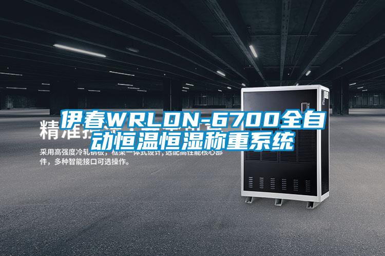 伊春WRLDN-6700全自動恒溫恒濕稱重系統