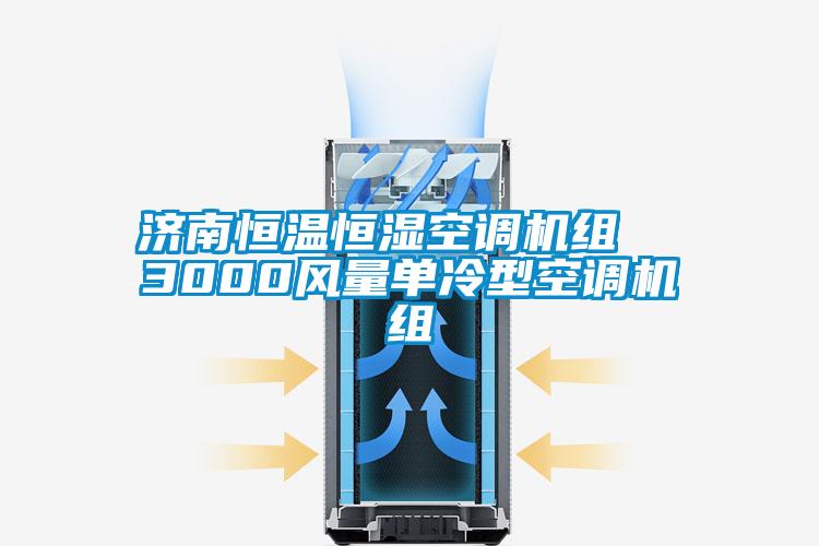 濟南恒溫恒濕空調機組  3000風量單冷型空調機組