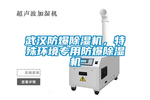 武漢防爆除濕機，特殊環境專用防爆除濕機