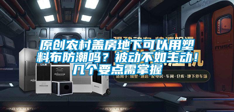 原創農村蓋房地下可以用塑料布防潮嗎？被動不如主動！幾個要點需掌握