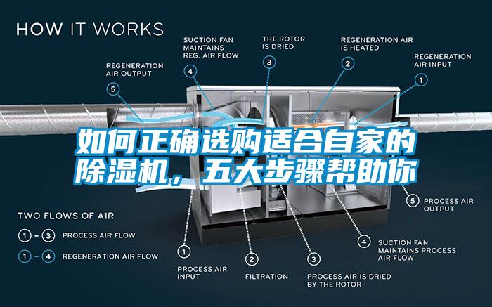 如何正確選購適合自家的除濕機，五大步驟幫助你