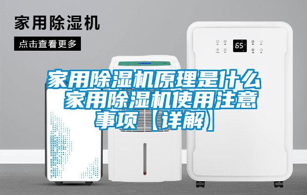 家用除濕機原理是什么 家用除濕機使用注意事項【詳解】