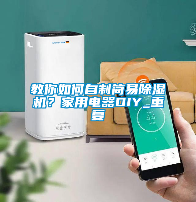 教你如何自制簡易除濕機？家用電器DIY_重復