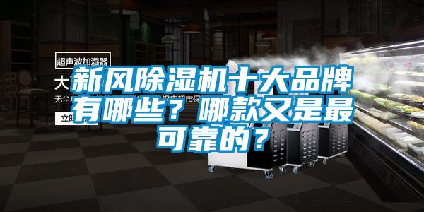 新風除濕機十大品牌有哪些？哪款又是最可靠的？