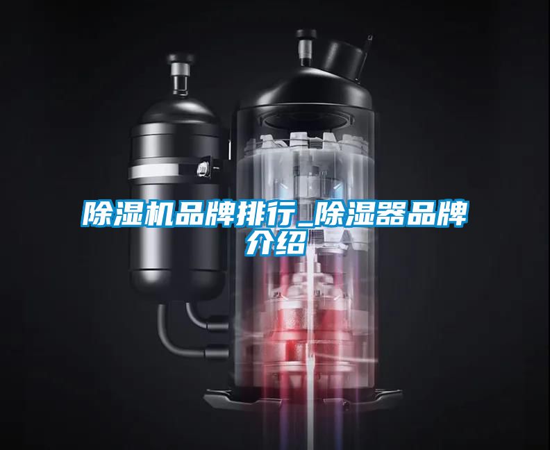 除濕機品牌排行_除濕器品牌介紹