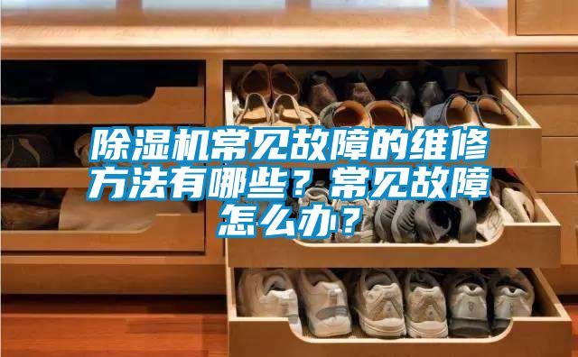 除濕機常見故障的維修方法有哪些？常見故障怎么辦？