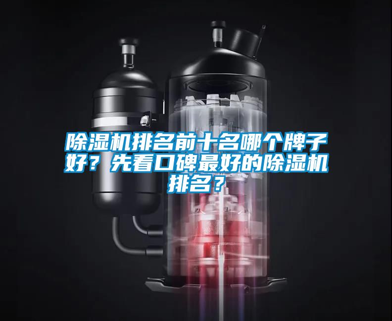 除濕機排名前十名哪個牌子好？先看口碑最好的除濕機排名？